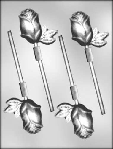 Long Stemmed Roses Chocolate Mould - Click Image to Close